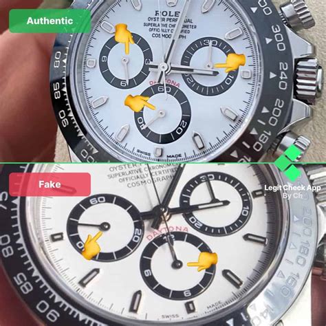 rolex daytona fake mechanism|rolex daytona identification.